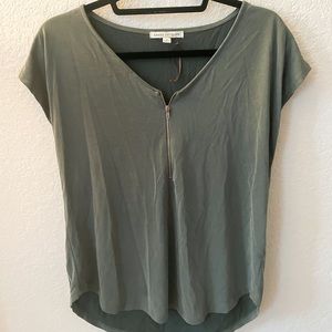 Green Envelope Blouse